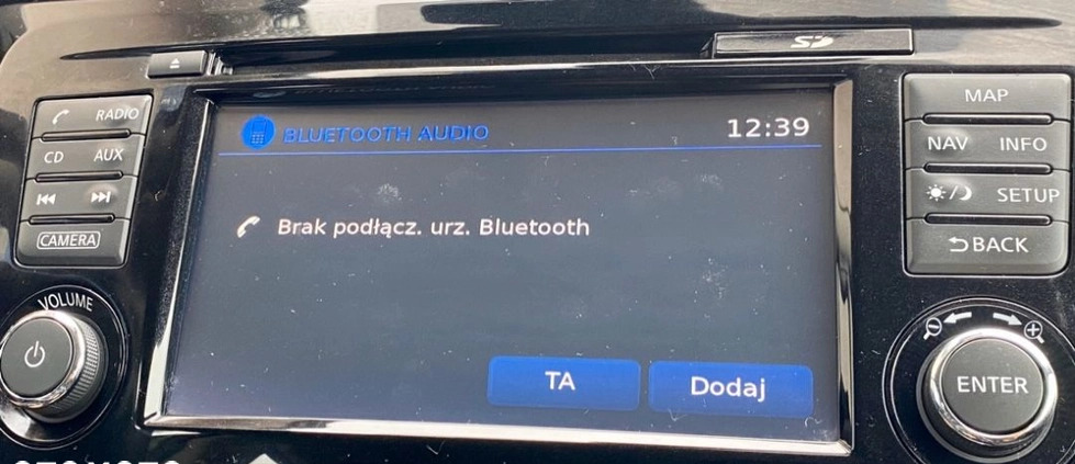 Nissan Qashqai cena 59900 przebieg: 105100, rok produkcji 2014 z Gościno małe 781